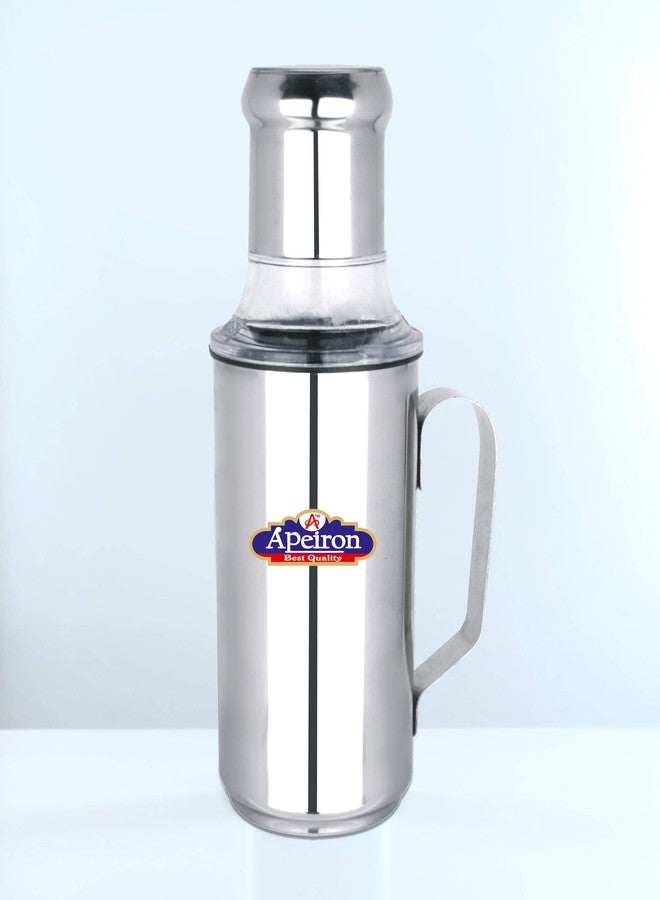 Apeiron Stainless Steel Nozzle Oil Dispenser with Handle 500 ML - Image 2